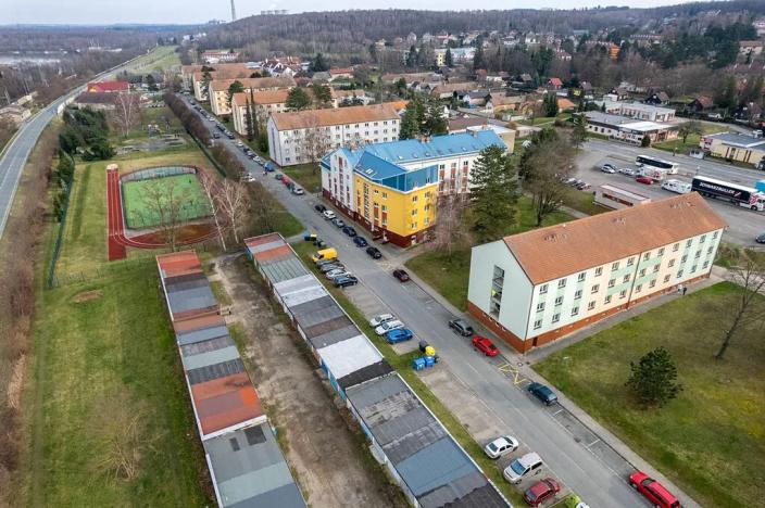 Pronájem bytu 1+1, Chvaletice, Obránců míru, 30 m2