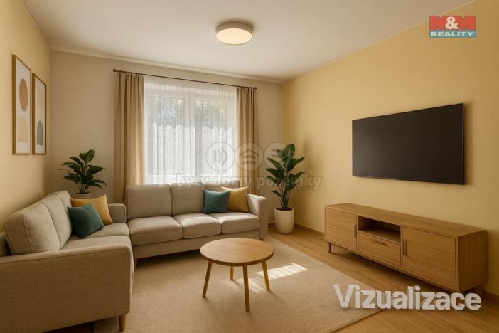 Prodej bytu 3+1, Dubňany, Nám. 15.dubna, 62 m2