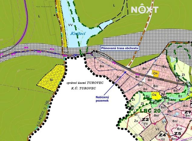 Prodej pozemku pro bydlení, Tábor, 920 m2