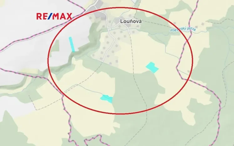 Prodej pole, Louňová, 26378 m2
