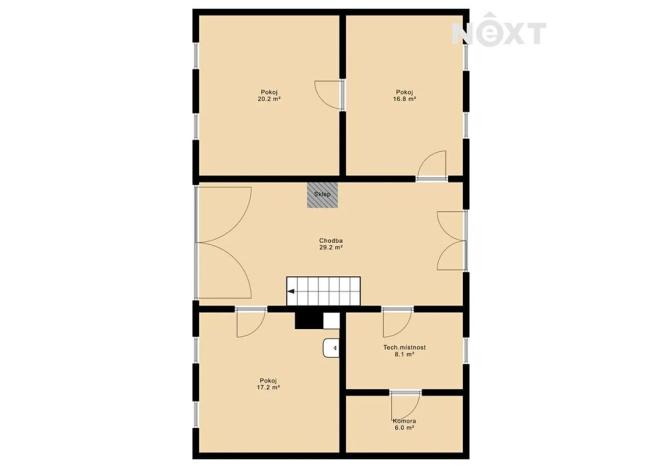 Prodej rodinného domu, Lišov, třída 5. května, 160 m2