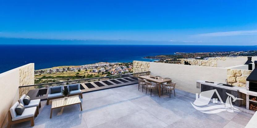 Prodej bytu 3+kk, Agios Amvrosios Keryneias, Kypr, 75 m2