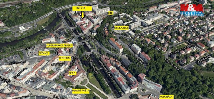 Prodej bytu 2+1, Karlovy Vary, Foersterova, 49 m2