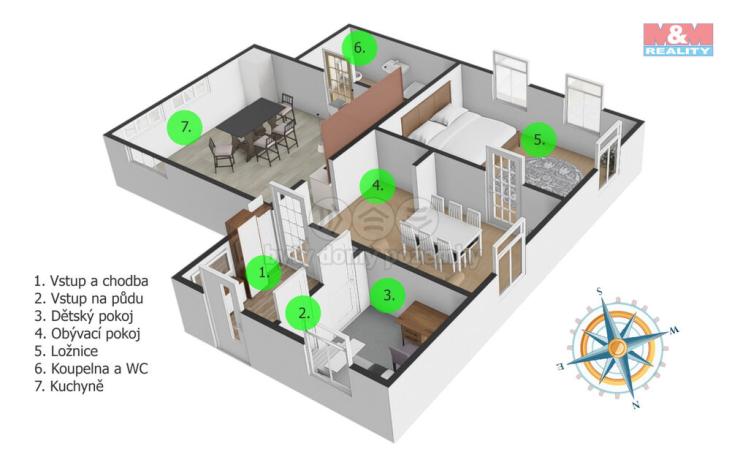 Prodej rodinného domu, Oudoleň, 70 m2