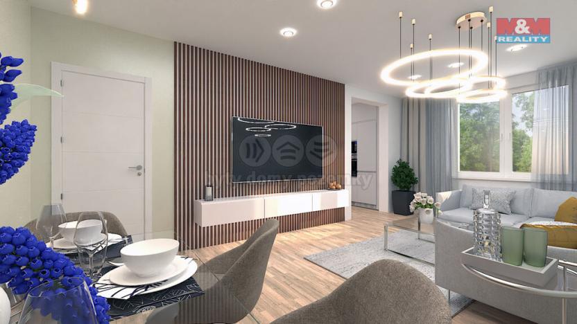 Prodej bytu 3+1, Třebíč - Nové Dvory, Velkomeziříčská, 76 m2