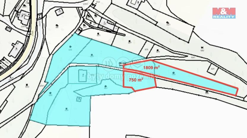 Prodej pozemku pro bydlení, Třebařov, 2559 m2