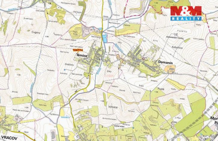 Prodej pozemku, Těmice, 53 m2