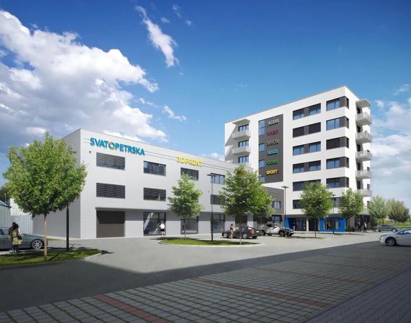 Pronájem skladu, Brno, Svatopetrská, 336 m2