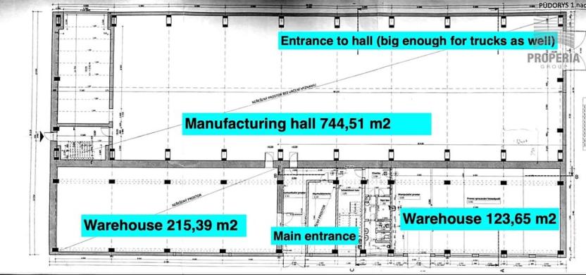 Prodej skladu, Brno, Trnkova, 1912 m2
