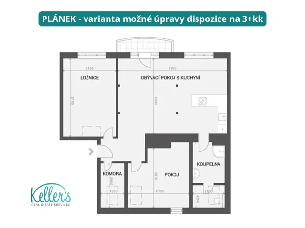 Prodej bytu 3+kk, Praha - Dejvice, Fetrovská, 77 m2