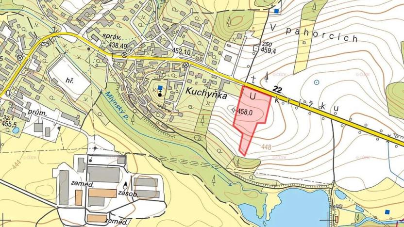 Prodej podílu pozemku pro bydlení, Malý Bor, 6505 m2