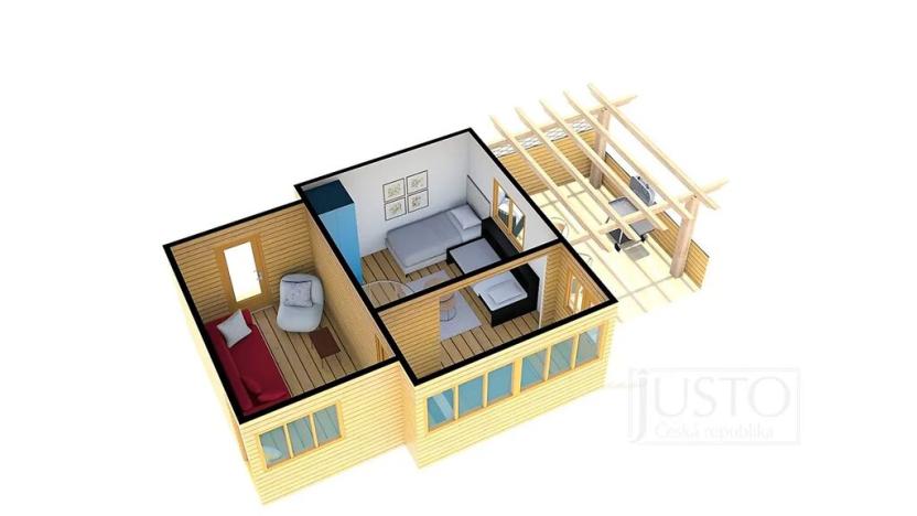 Prodej chaty, Písek, 44 m2