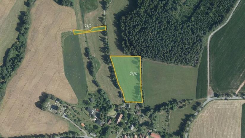Prodej louky, Rušinov, 11625 m2
