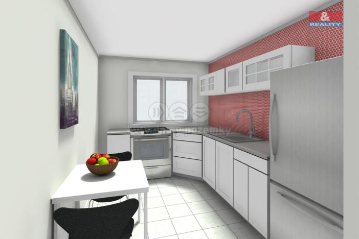 Prodej bytu 3+1, Habartov, 1. máje, 75 m2