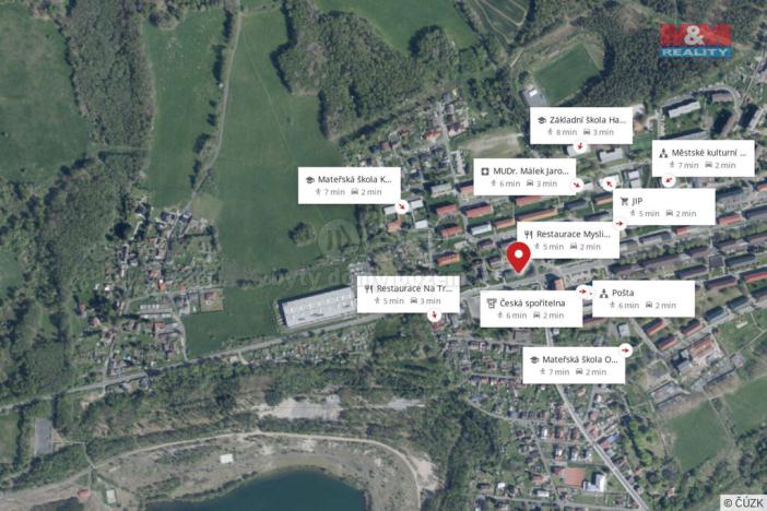 Prodej bytu 3+1, Habartov, 1. máje, 75 m2