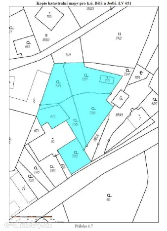 Dražba bytu 3+1, Bělá, 72 m2