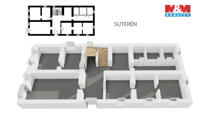 Prodej rodinného domu, Broumov - Poříčí, Na Příkopech, 397 m2