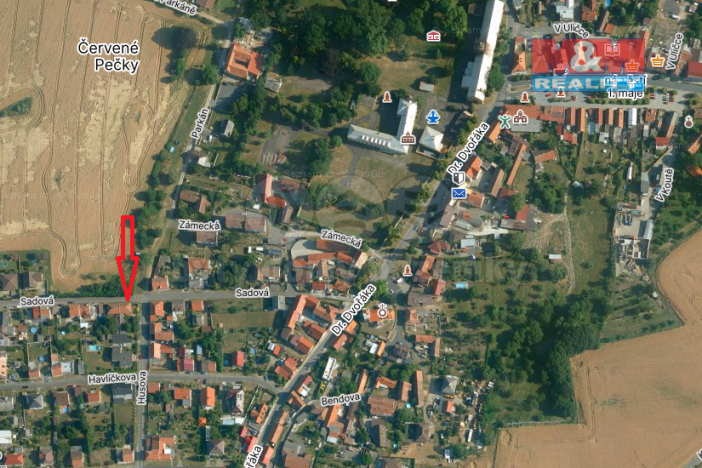 Prodej rodinného domu, Červené Pečky, Husova, 90 m2