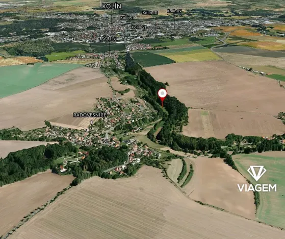 Prodej louky, Kolín, 2633 m2