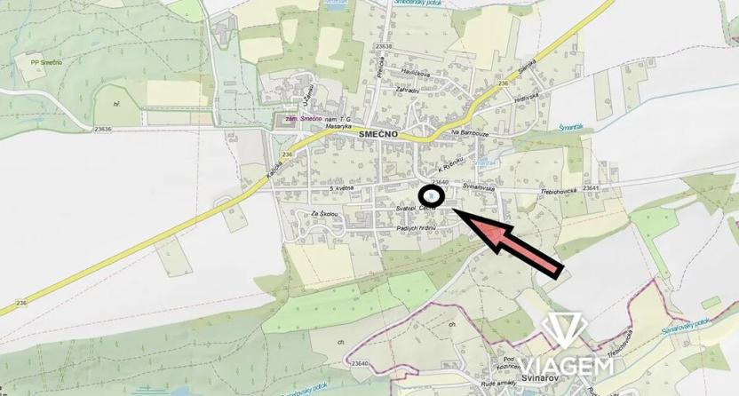 Prodej zahrady, Smečno, 237 m2