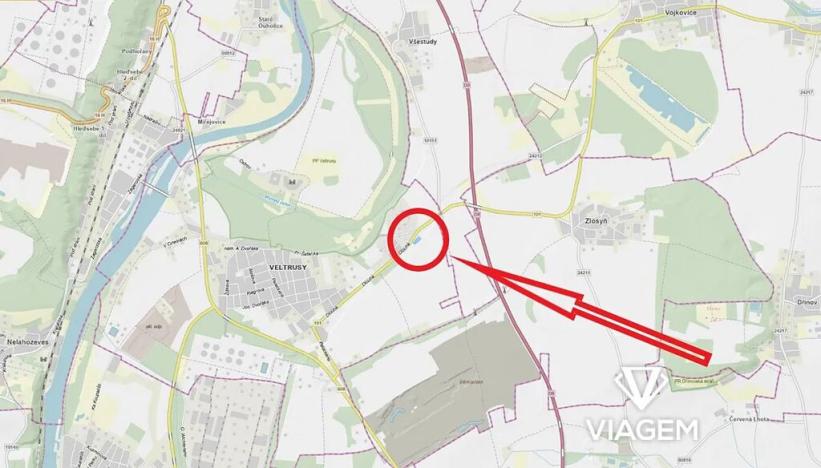 Prodej pole, Veltrusy, 2769 m2