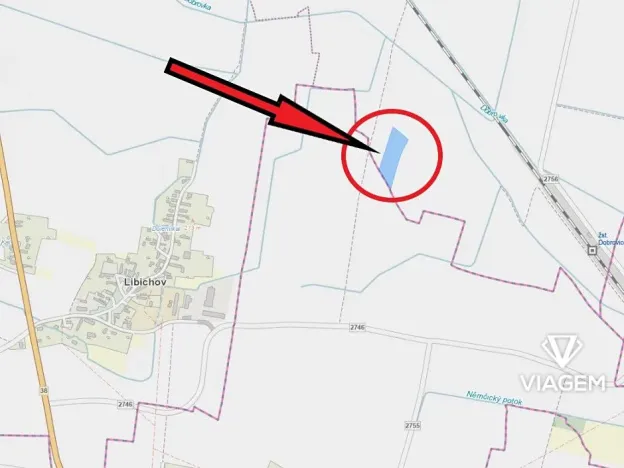 Prodej podílu pole, Dobrovice, 7666 m2
