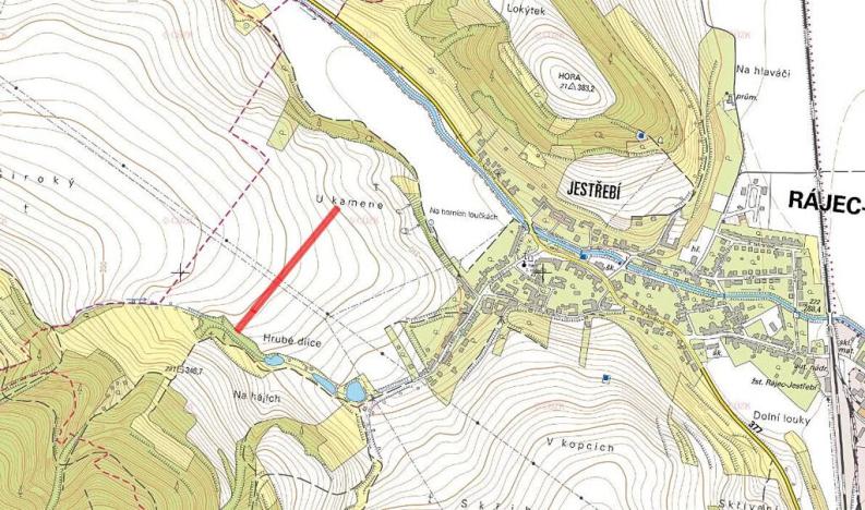 Prodej pole, Rájec-Jestřebí, 2247 m2