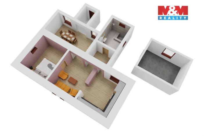 Prodej rodinného domu, Přeskače, 125 m2