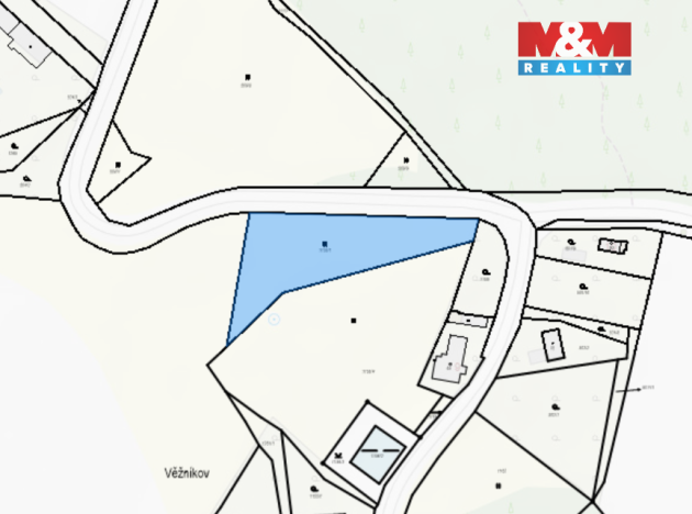 Prodej louky, Slavošov - Věžníkov, 2474 m2