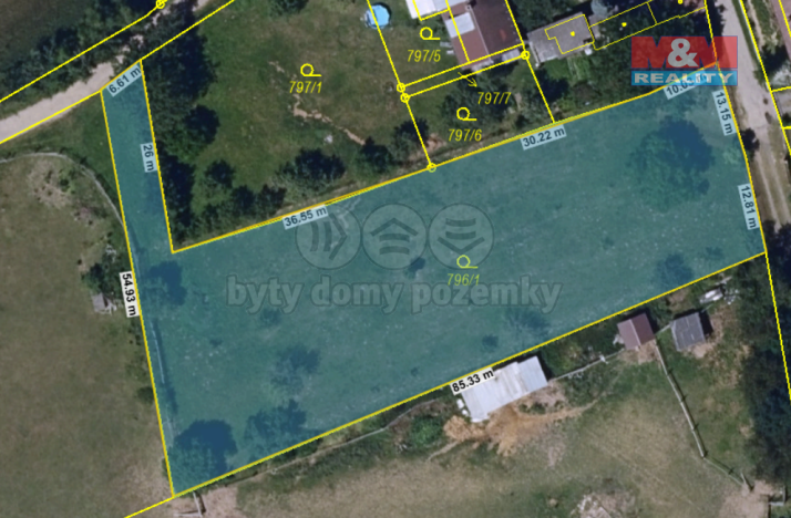 Prodej zahrady, Kochánov, 2365 m2