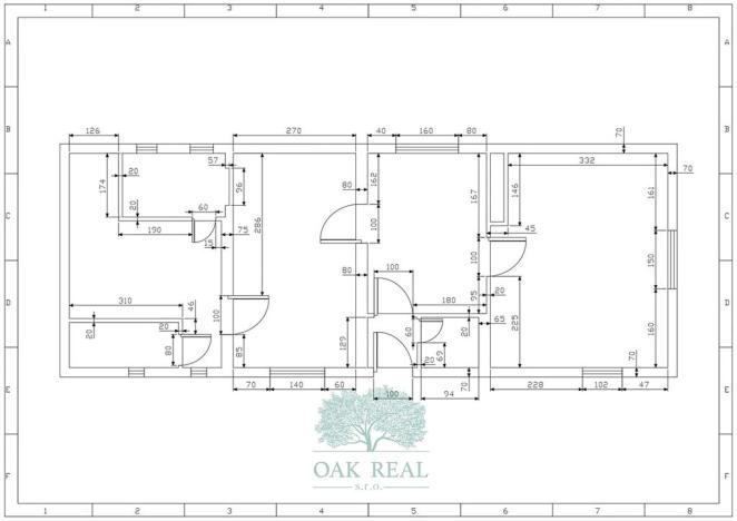 Pronájem rodinného domu, Bystřice, 80 m2