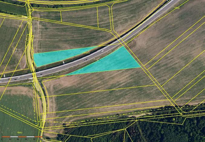 Prodej pole, Čebín, 38747 m2