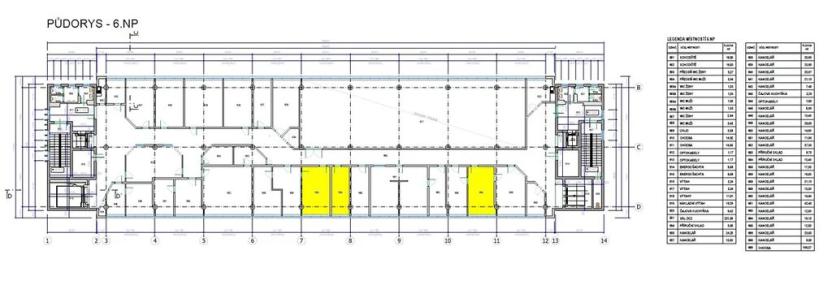 Pronájem kanceláře, Brno, Cejl, 21 m2