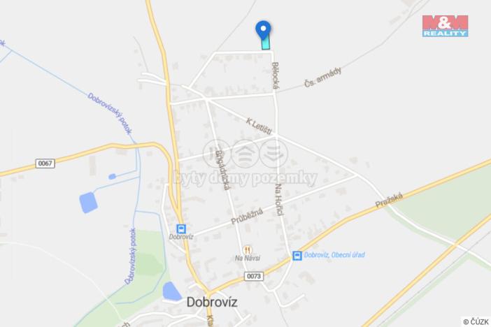 Prodej pozemku pro bydlení, Dobrovíz, 849 m2