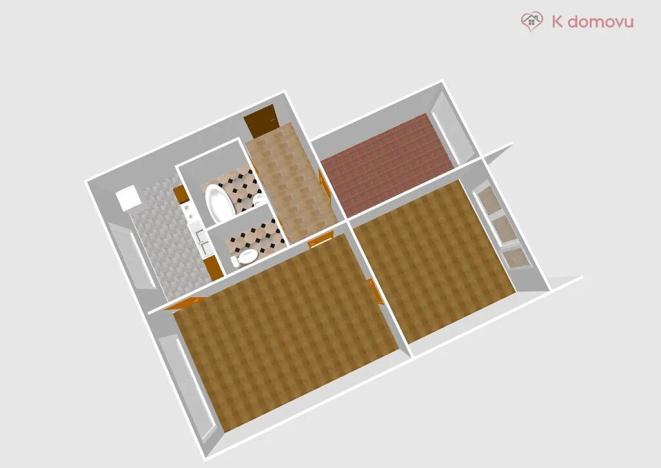 Prodej bytu 3+1, Olomouc, Zikova, 68 m2