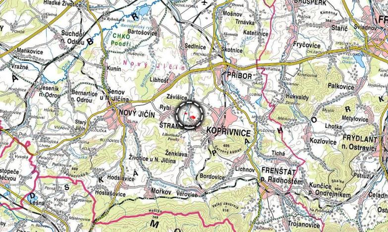 Prodej podílu pole, Štramberk, 4057 m2