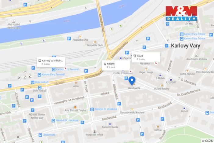 Pronájem restaurace, Karlovy Vary, Dr. Davida Bechera, 113 m2