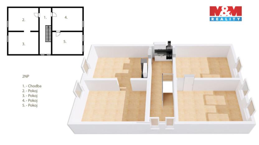 Prodej rodinného domu, Kytlice - Mlýny, 120 m2