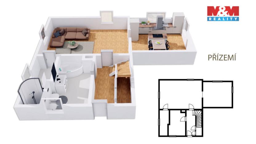 Prodej rodinného domu, Pěnčín - Huť, 150 m2