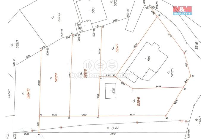 Prodej pozemku pro bydlení, Opatov, 514 m2