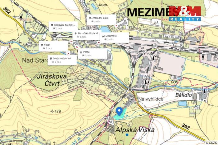 Prodej pozemku pro bydlení, Meziměstí, 1199 m2