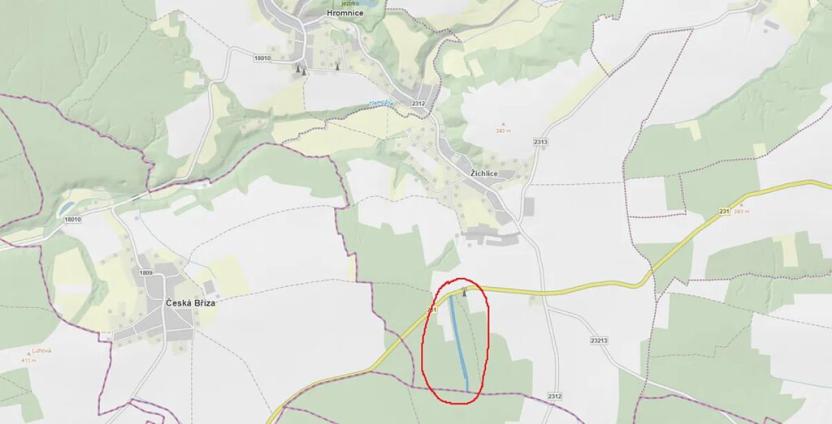 Prodej lesa, Hromnice, 12972 m2