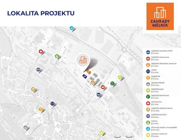 Prodej bytu 2+kk, Mělník, Bezručova, 64 m2