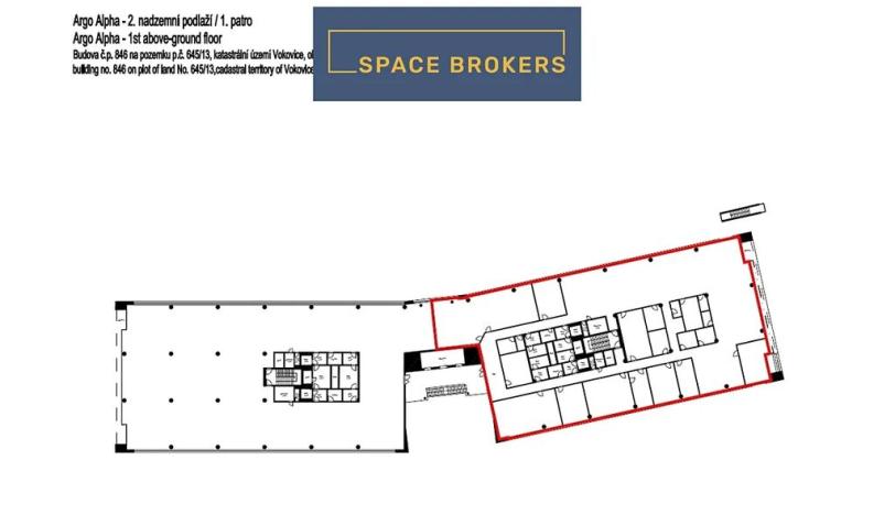 Pronájem kanceláře, Praha - Vokovice, Evropská, 450 m2