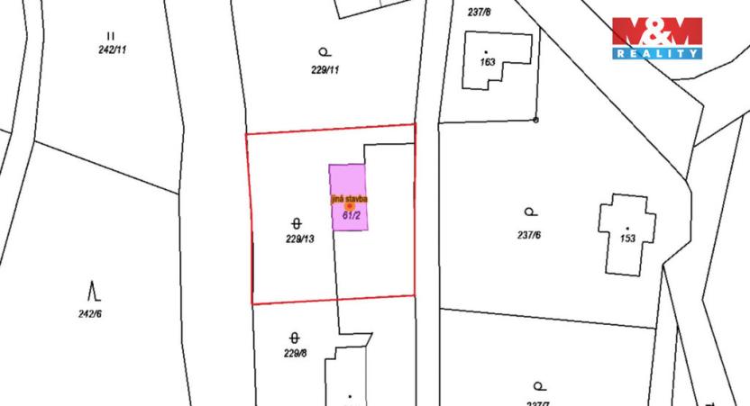 Prodej pozemku pro bydlení, Chocnějovice - Sovenice, 1207 m2