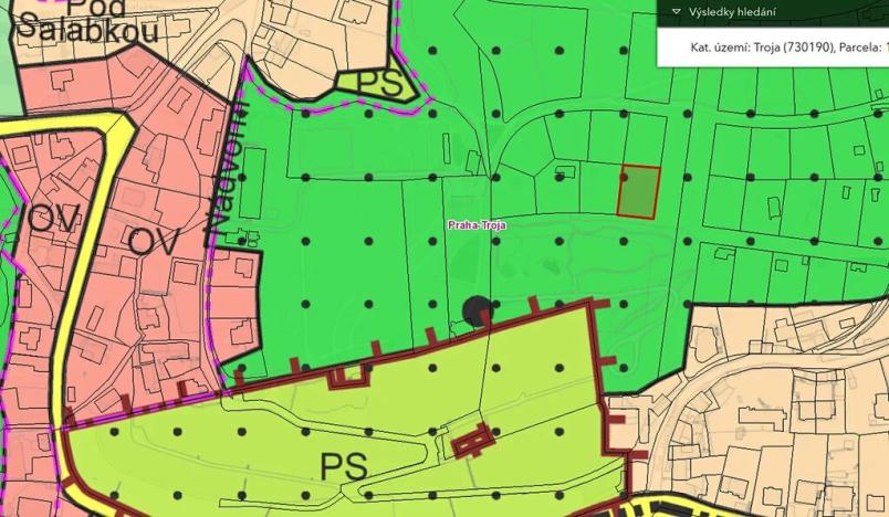 Prodej pozemku, Praha, Pod Havránkou, 1474 m2