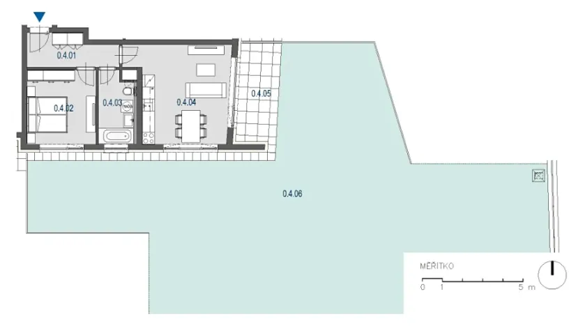 Prodej bytu 2+kk, Brno, Hvězdová, 51 m2