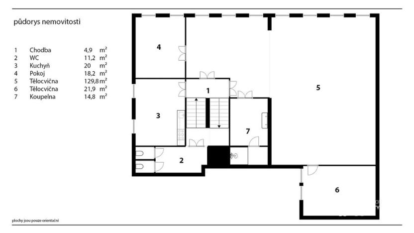 Prodej ubytování, Krupka, Husitská, 552 m2