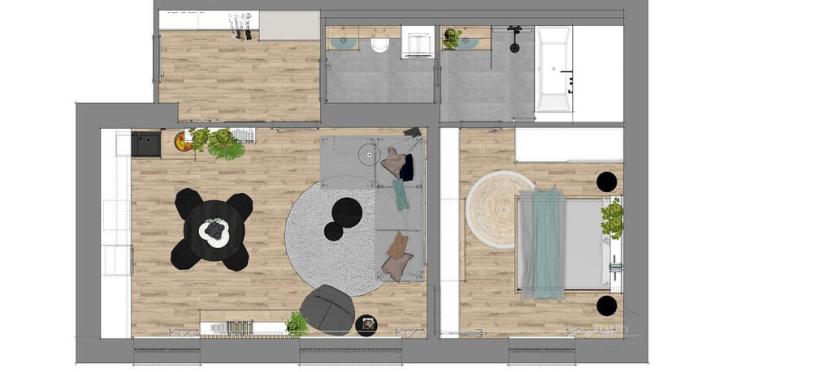 Prodej bytu 2+kk, Plzeň - Východní Předměstí, Francouzská třída, 57 m2