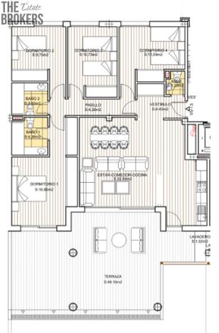 Prodej bytu 4+kk, Almería, Španělsko, 77 m2